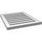 Ekena Millwork Vertical Surface Mount PVC Gable Vent: Functional, w/ 2"W x 1-1/2"P Brickmould Frame, 20"W x 24"H GVPVE20X2402SF - alternate 3